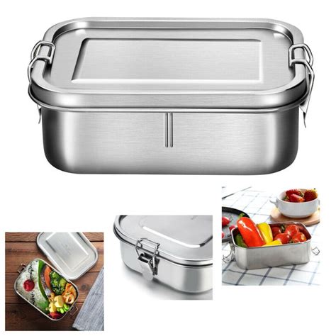 bulk restaurant metal bento box|stainless steel bento box large.